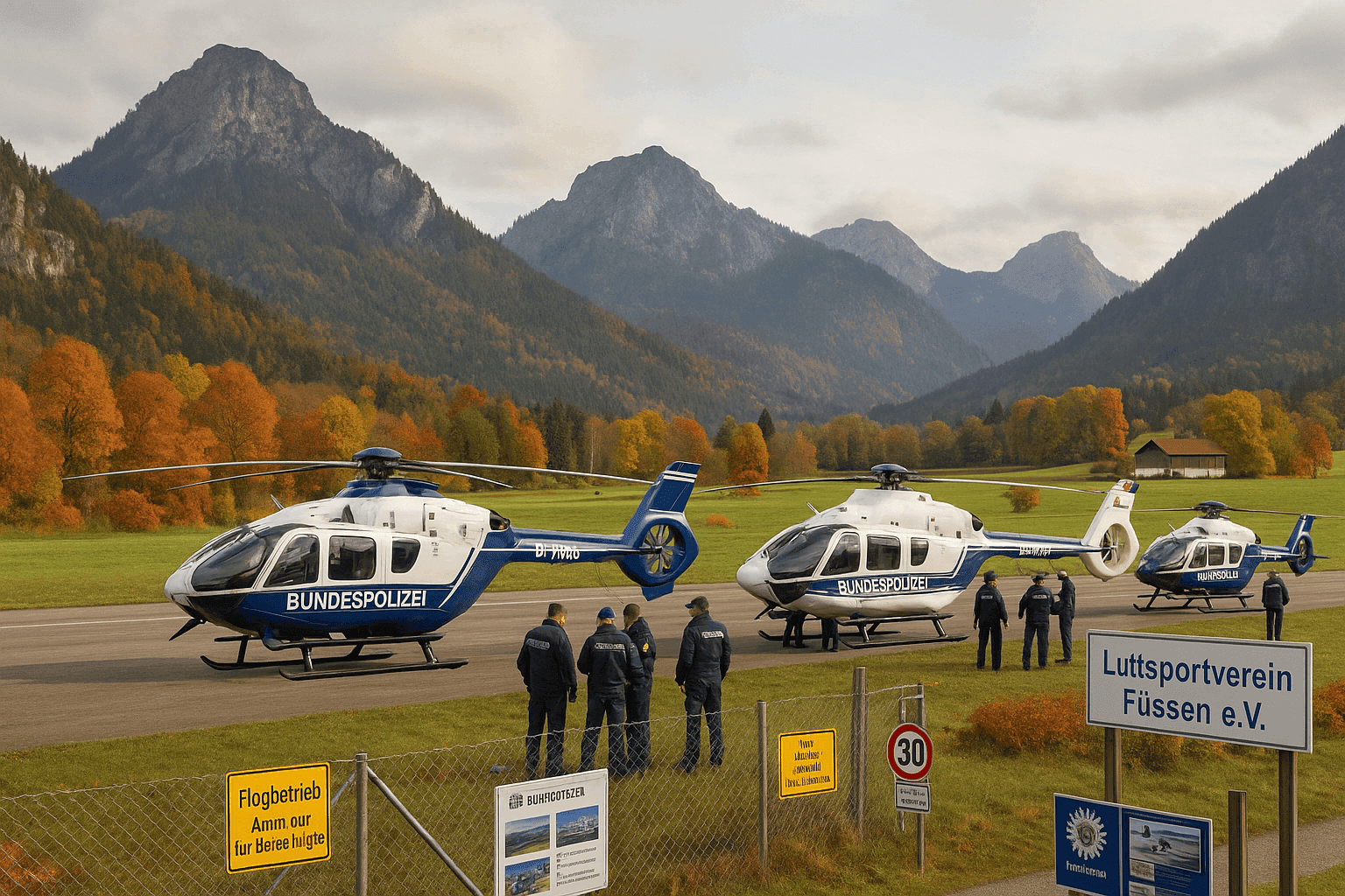 44. Pilotenlehrgang der Bundespolizei startet in Südbayern