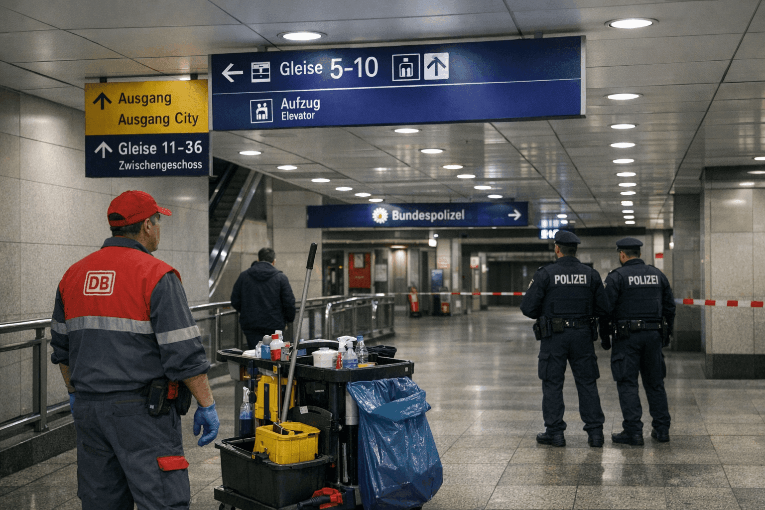 Bahnmitarbeiter am Münchner Hauptbahnhof angegriffen