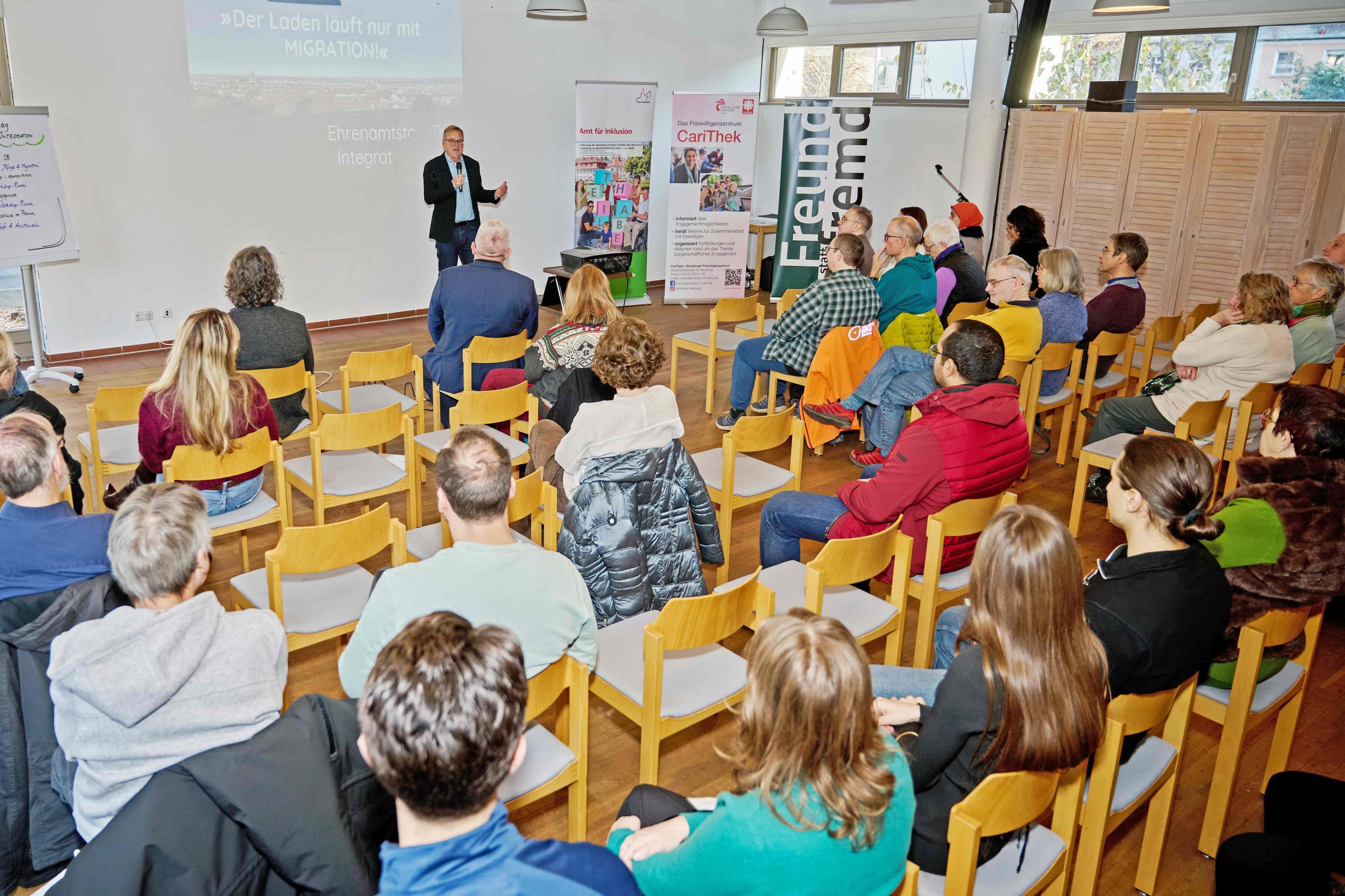 Bamberg feiert ersten Ehrenamtstag für Integration