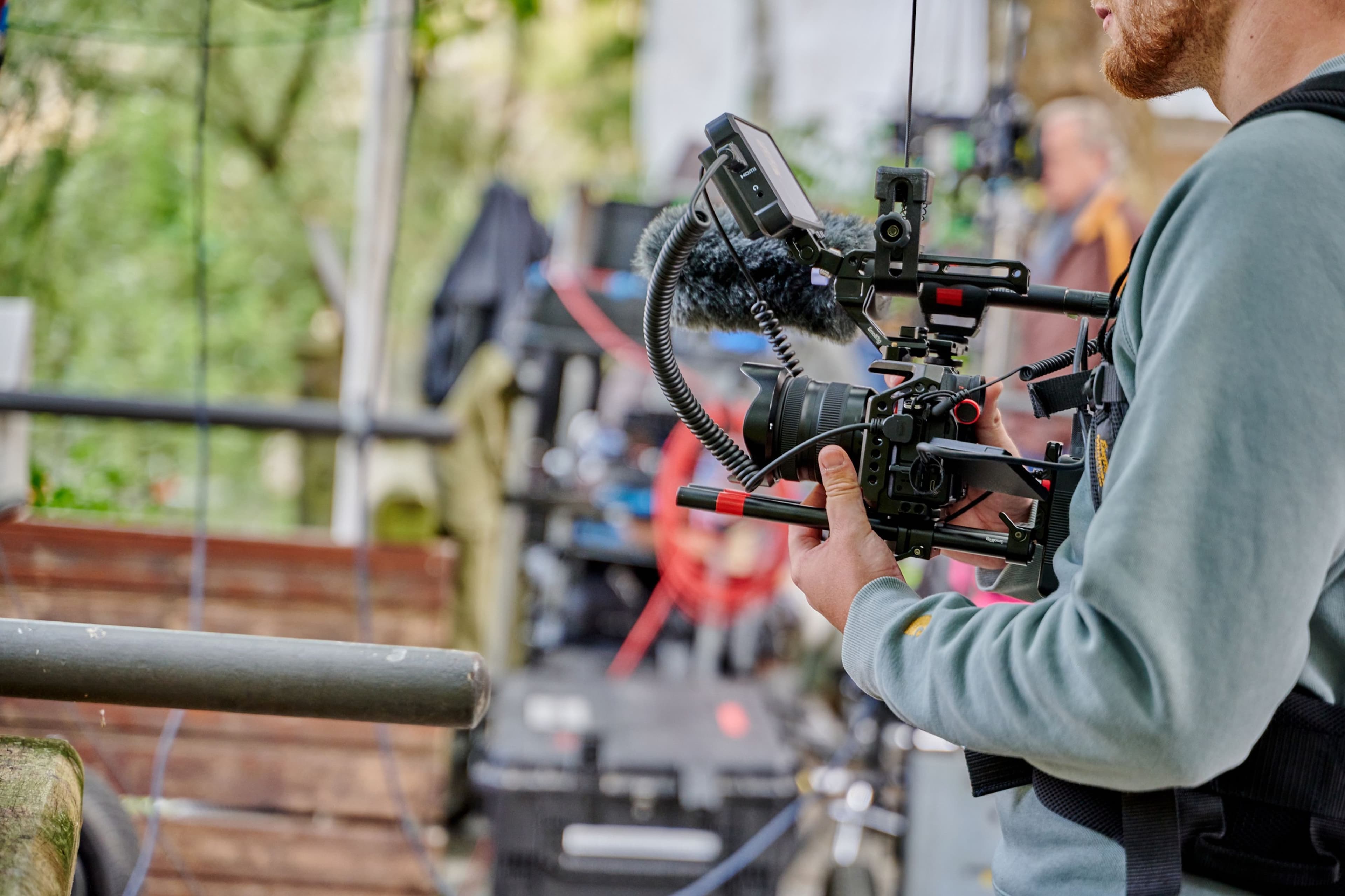 Bambergs Altstadt verwandelt sich in ein filmsattes Set