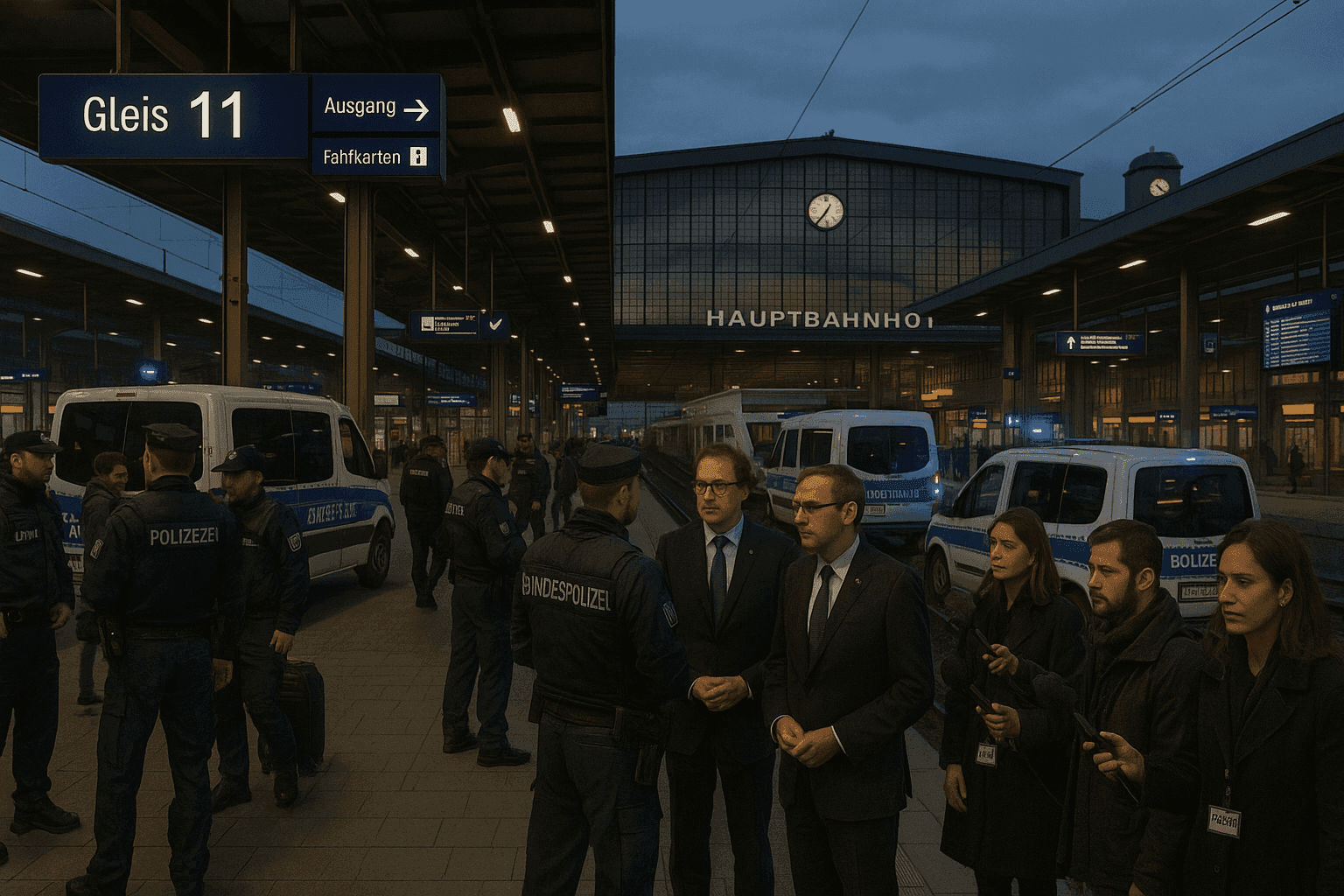 Bundespolizei startet Großaktion an Bahnhöfen