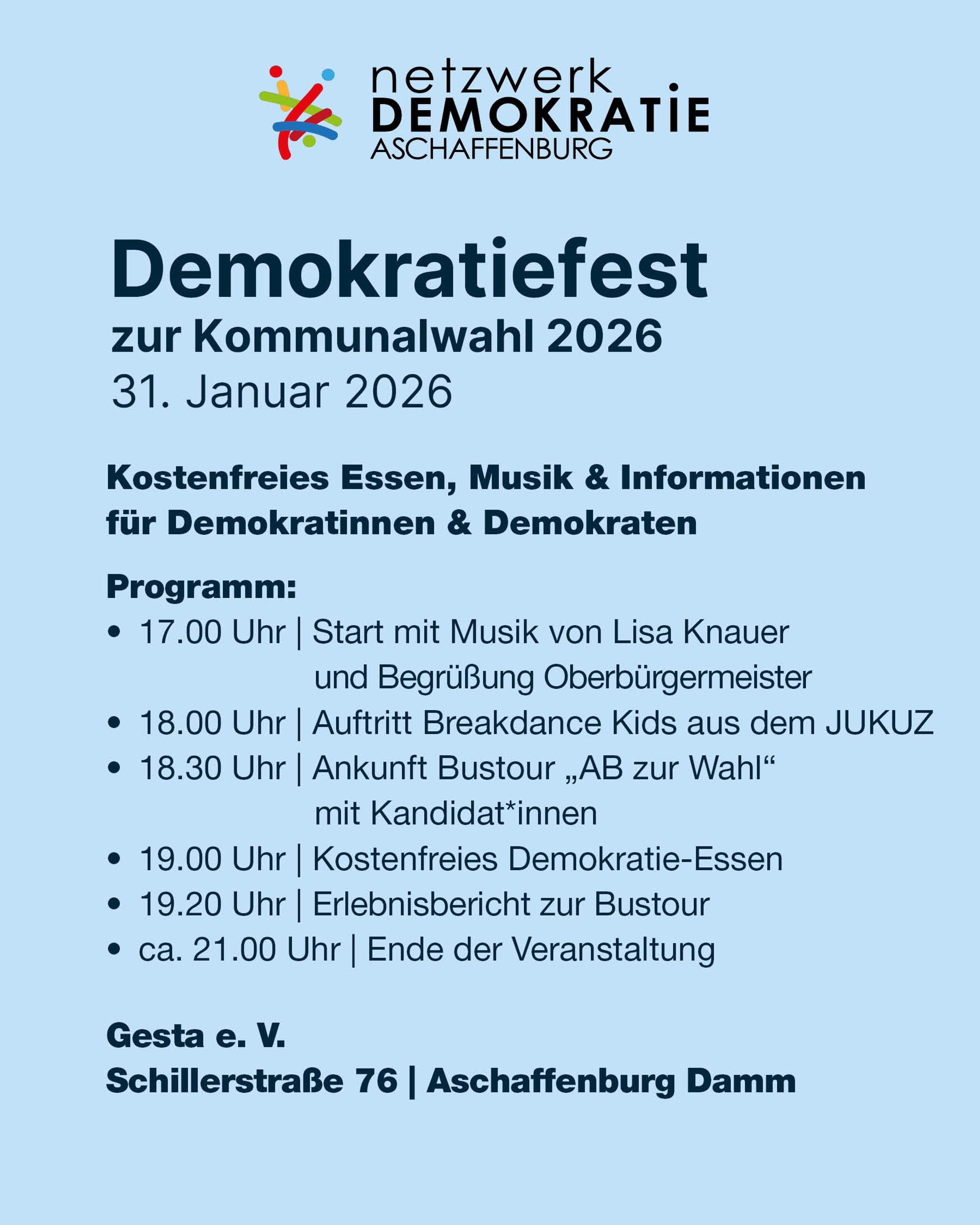 Demokratiefest in Damm: Mitbestimmen leicht gemacht