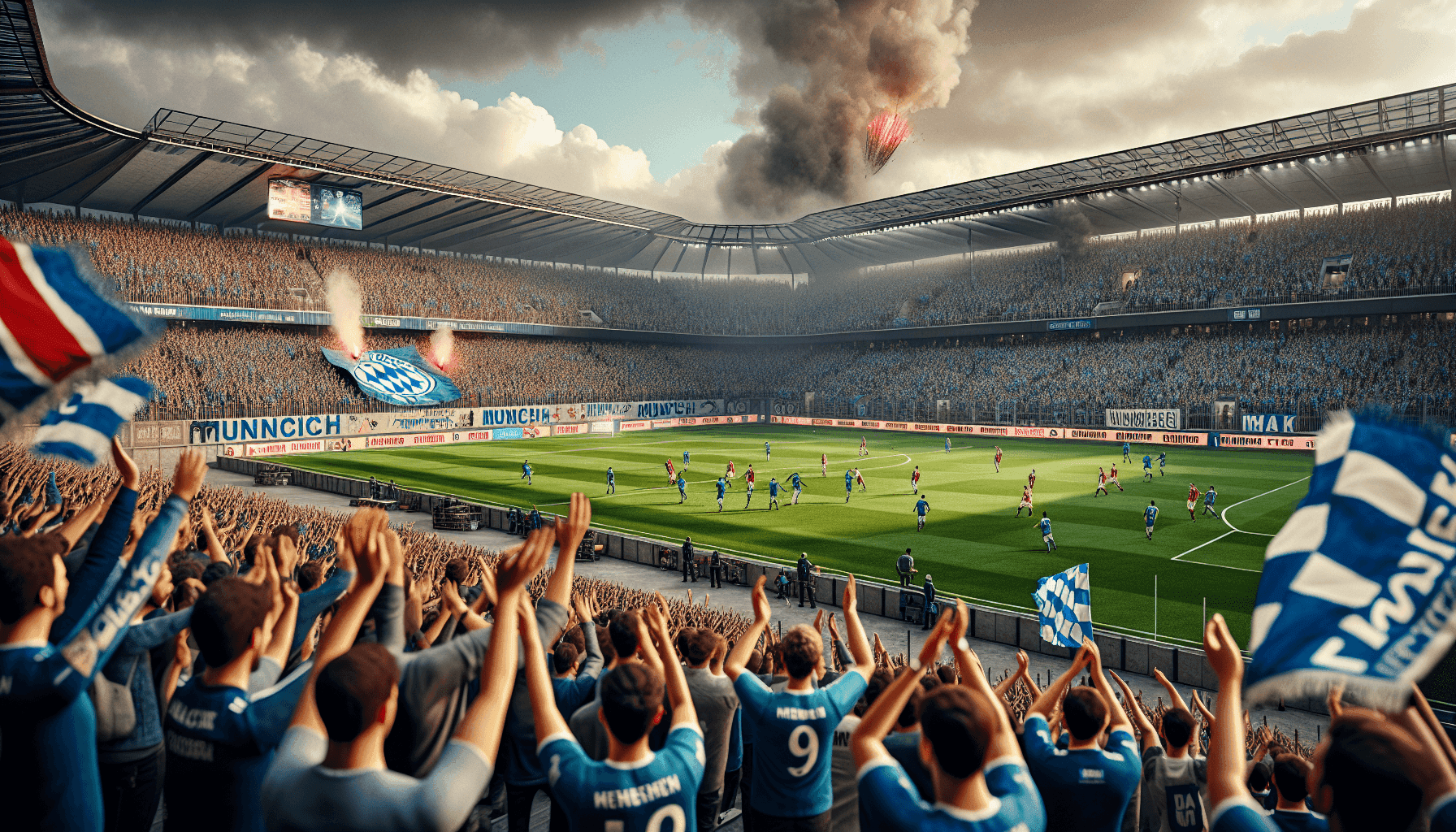 Derby-Krimi in der 3. Liga: TSV 1860 München siegt gegen Haching!