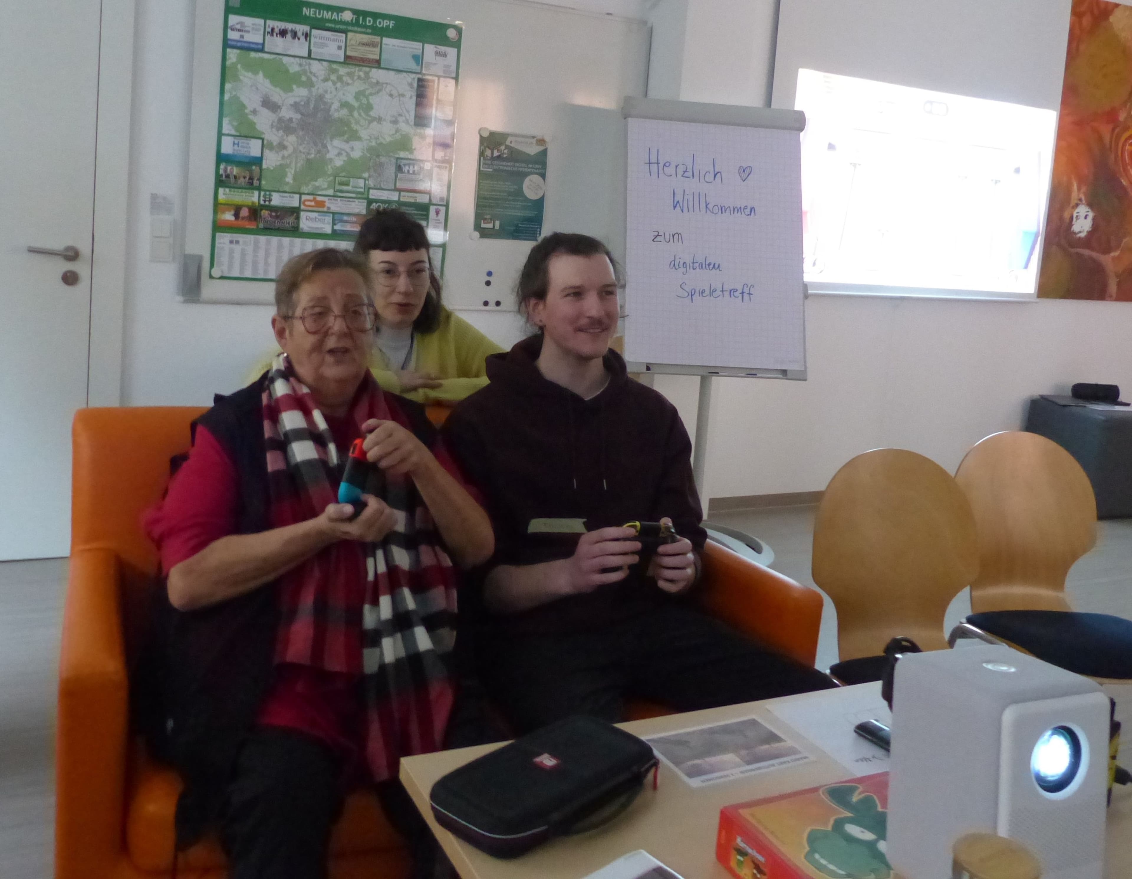 Digitale Abenteuer im Mehrgenerationenhaus Neumarkt: Ein Erlebnis für Jung und Alt!