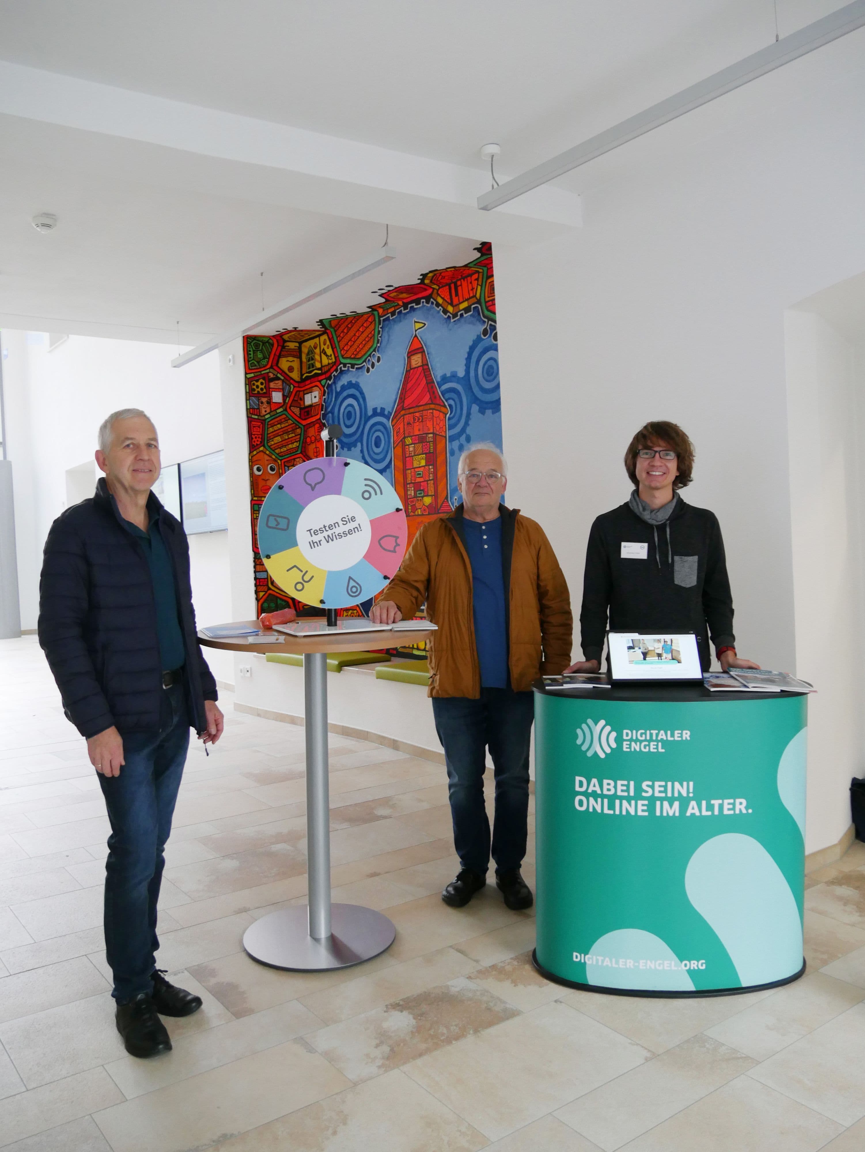 Digitaler Engel besucht Gunzenhausen