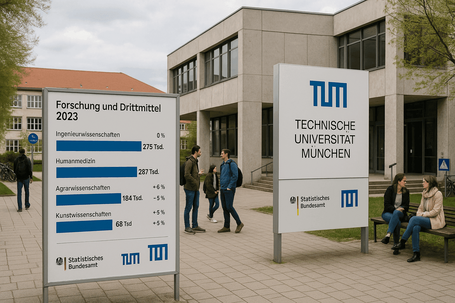 Drittmittel an Unis steigen auf Rekordniveau