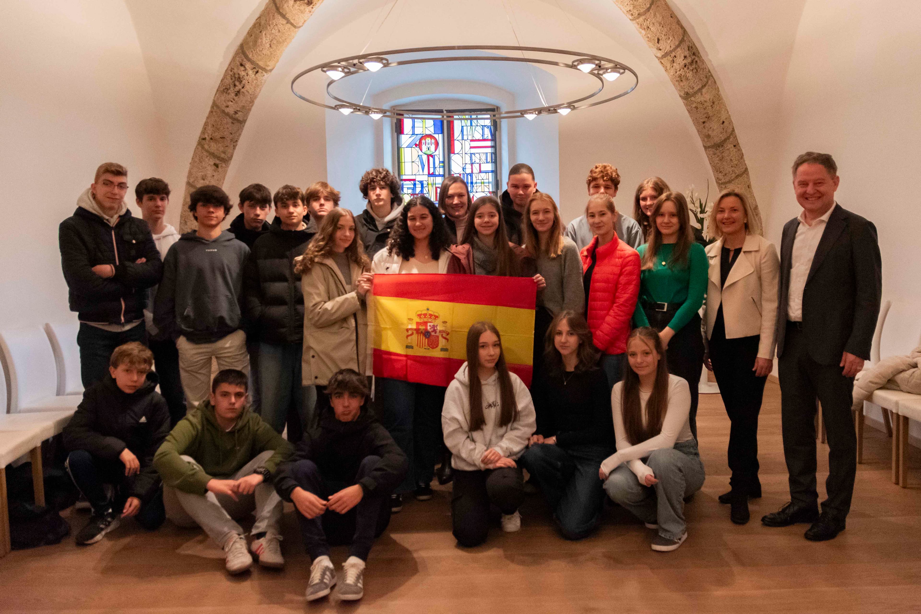 Internationale Begegnung im Herzen von Burghausen