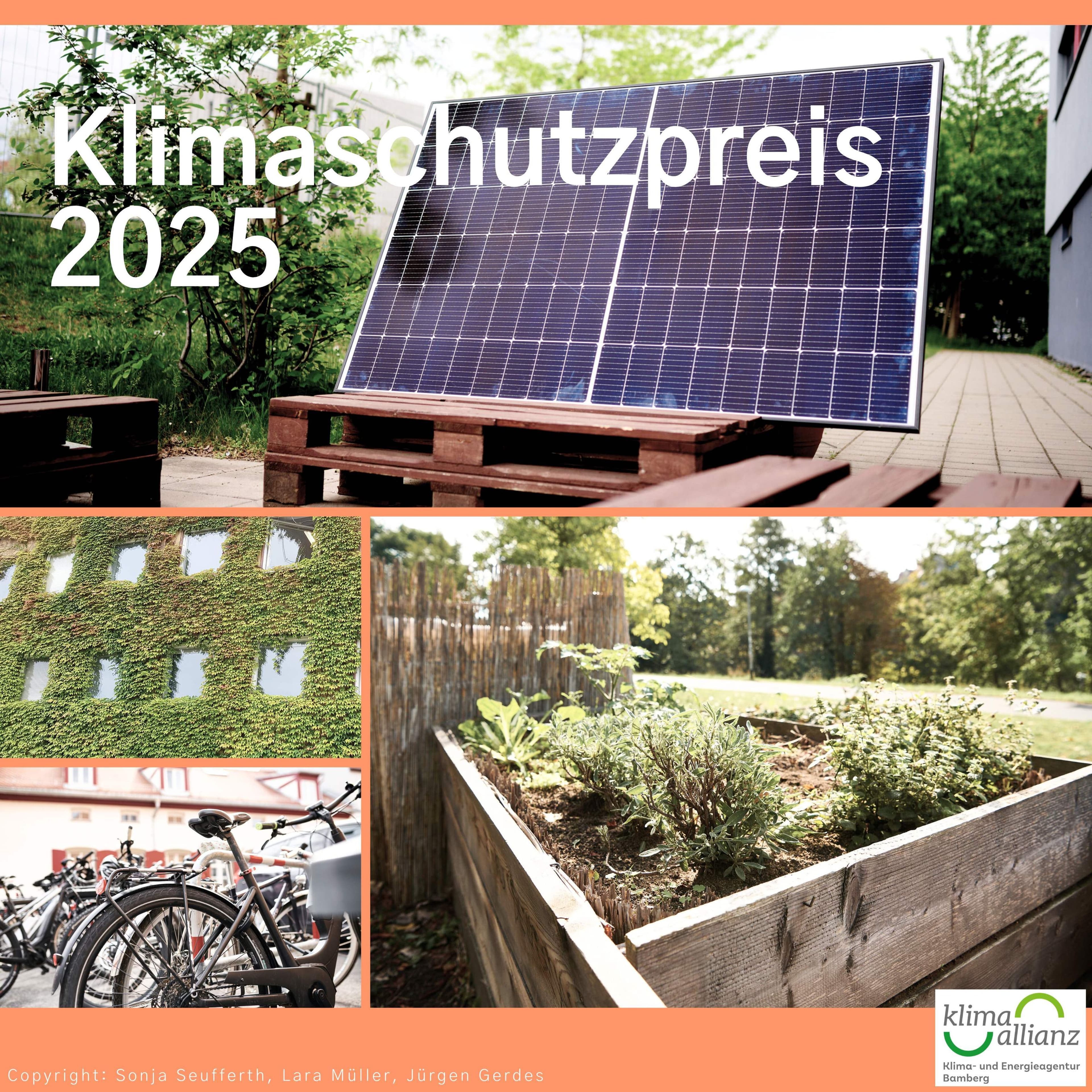 Klimaschutzpreis 2025 in Bamberg ausgeschrieben
