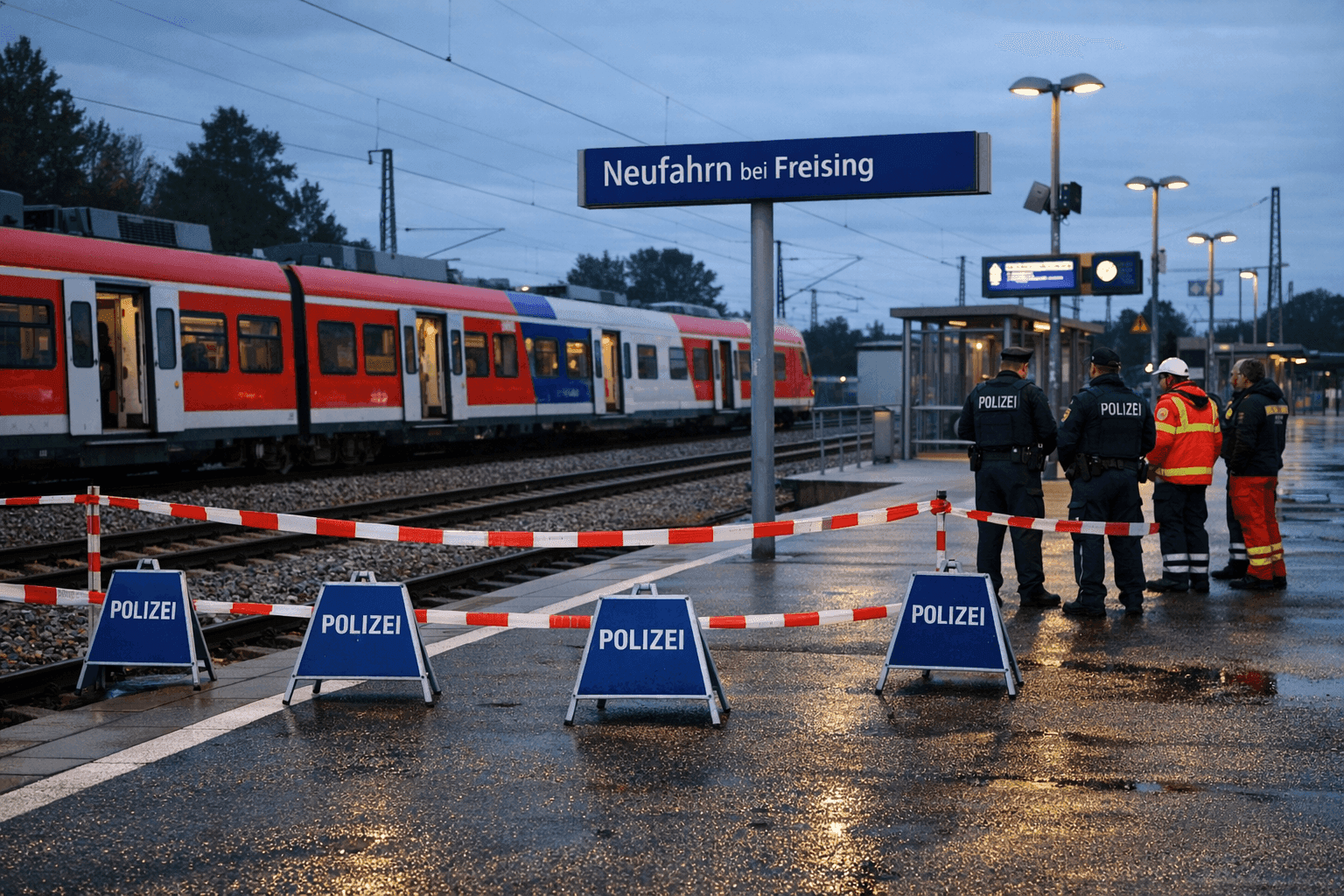Kurzmitteilung: Regionalzug erfasst 82-Jährigen bei München