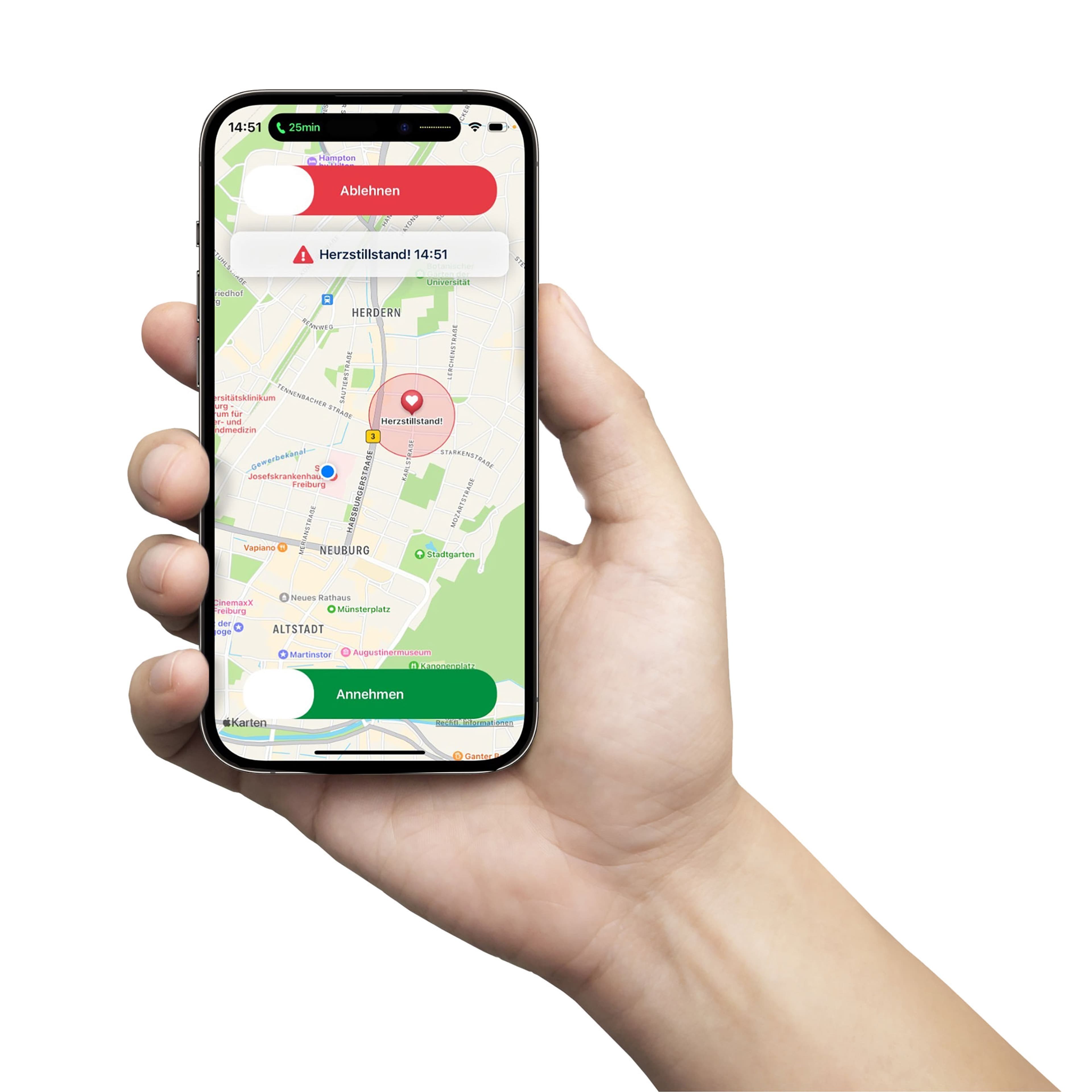 Neue Lebensretter-App startet im Juli 2026
