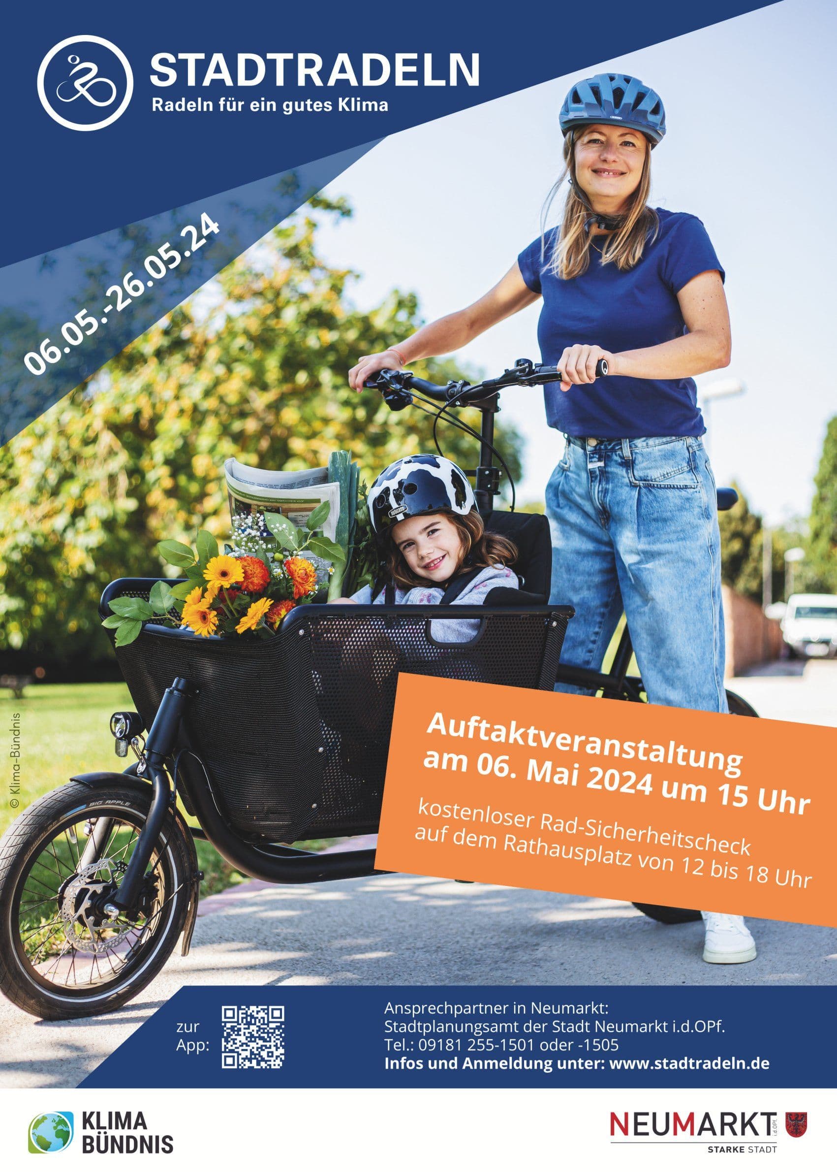 Neumarkt setzt erneut auf das Stadtradeln