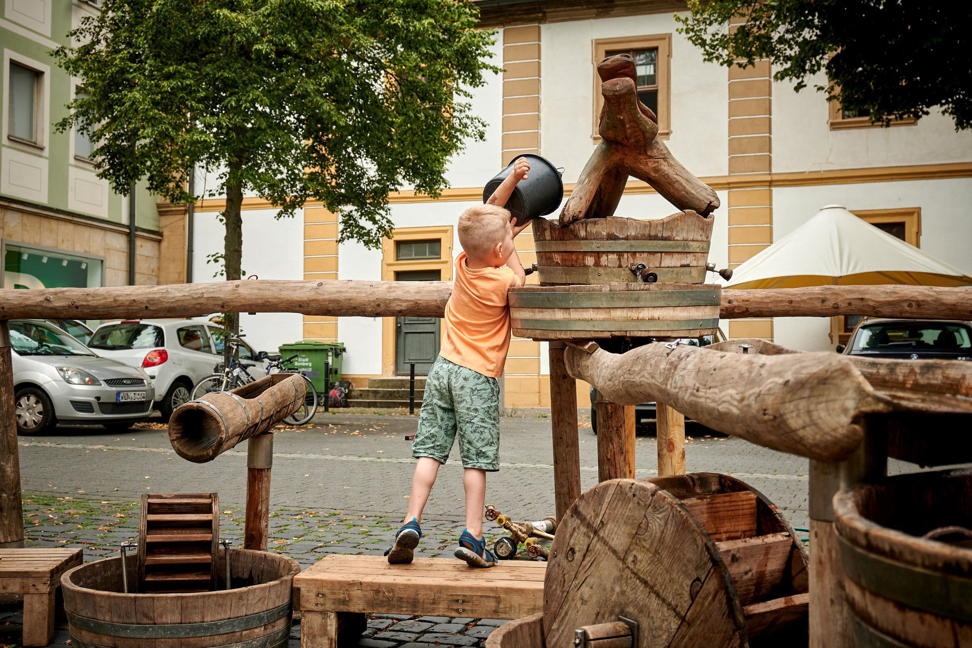 Sommerliche Aktivitäten an der Promenade Bamberg 2024