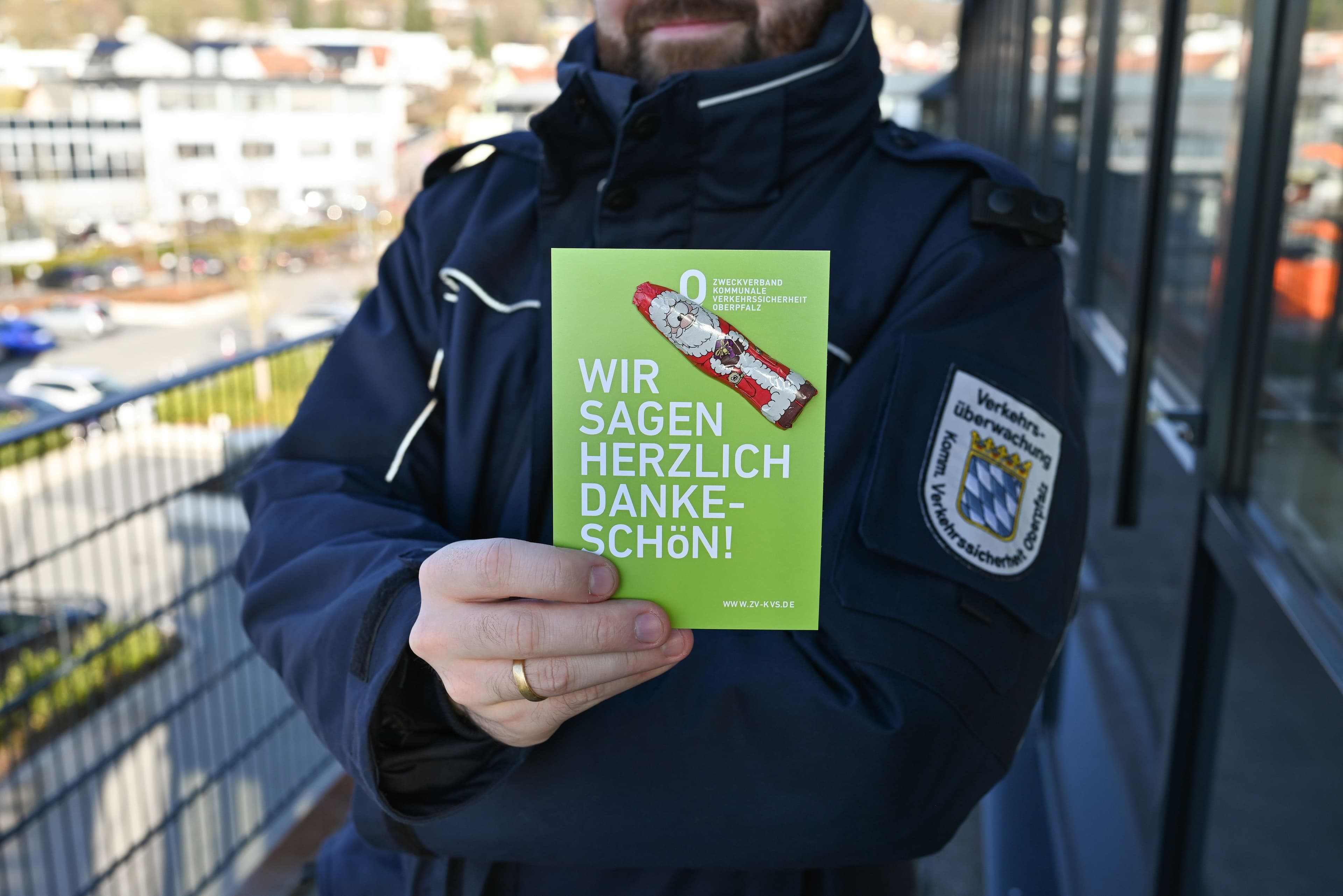 Süße Belohnung für korrektes Parken in der Oberpfalz