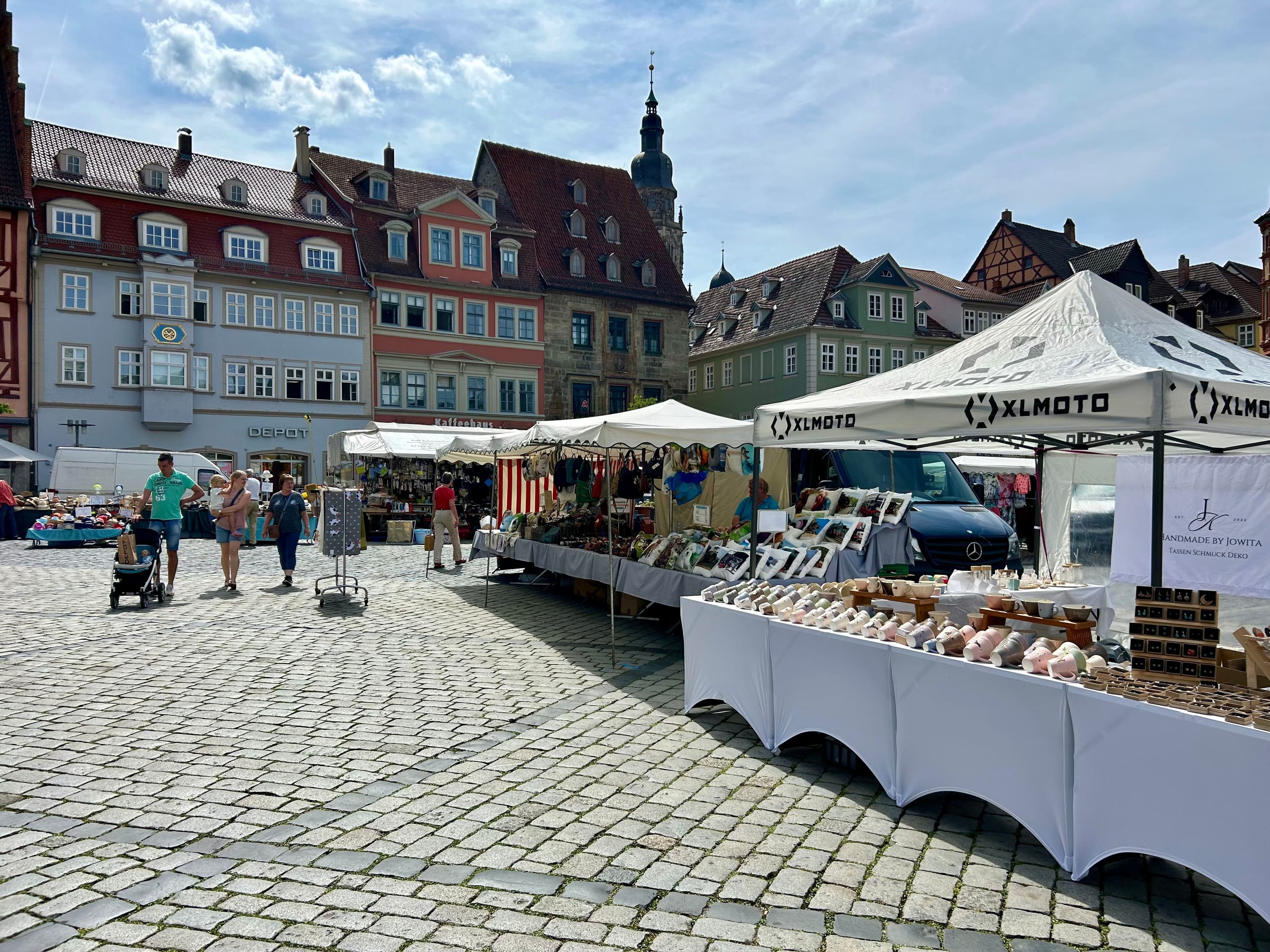 Wochenmarkt in Coburg durch Sambafestival eingeschränkt