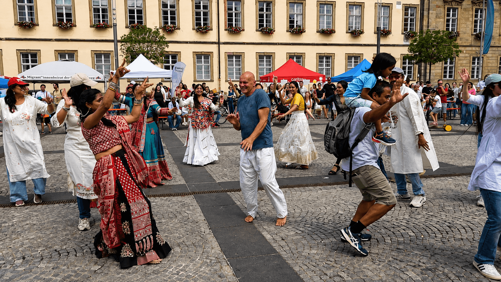 Mit Musik, Tanz und vielen Begegnungen wurde der Maxplatz beim „Fest der Vielfalt“ zum Treffpunkt der Kulturen. Mehrere hundert Besucherinnen und Besucher feierten gemeinsam Vielfalt und Zusammenhalt.