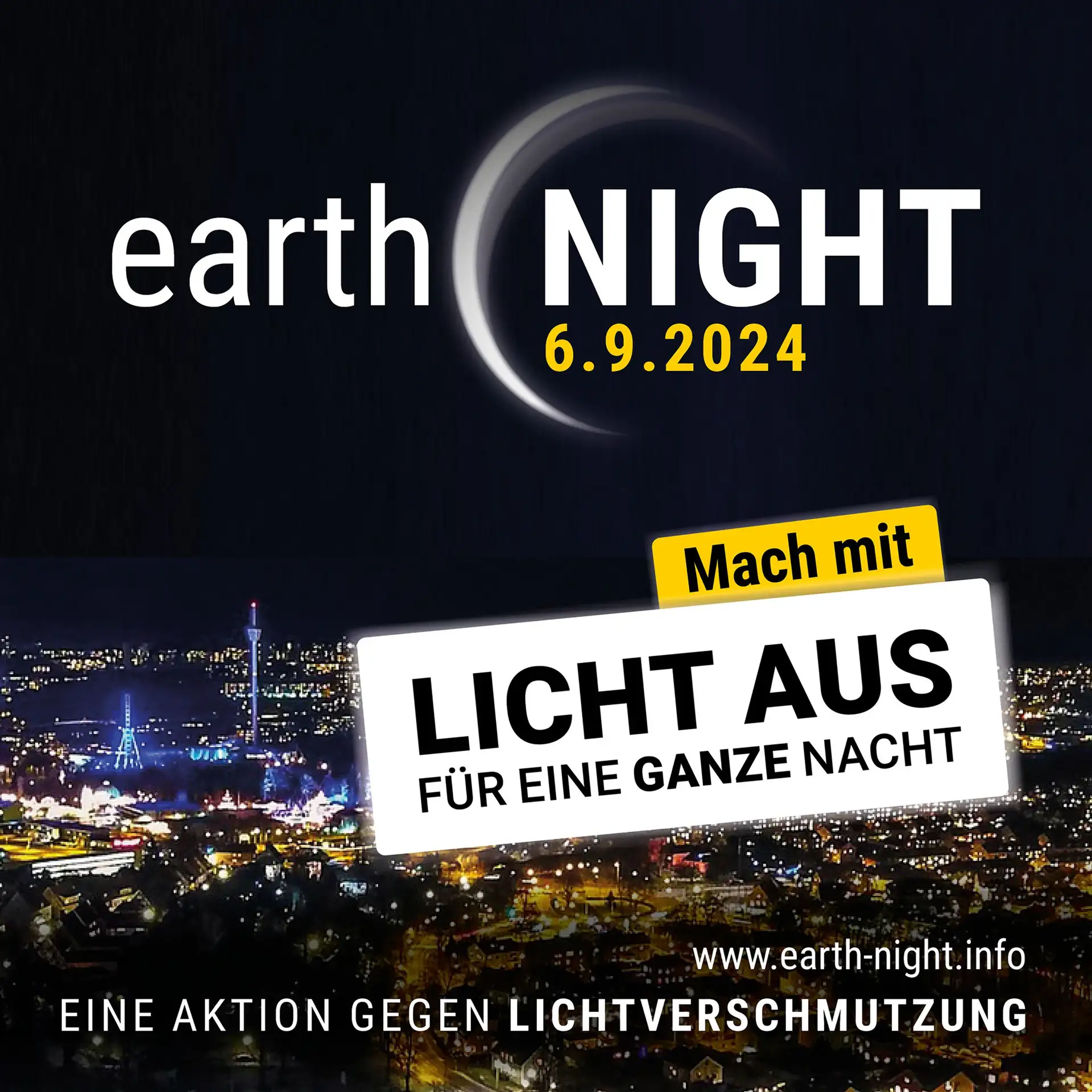 Neumarkt setzt ein Zeichen: Earth Night 2024