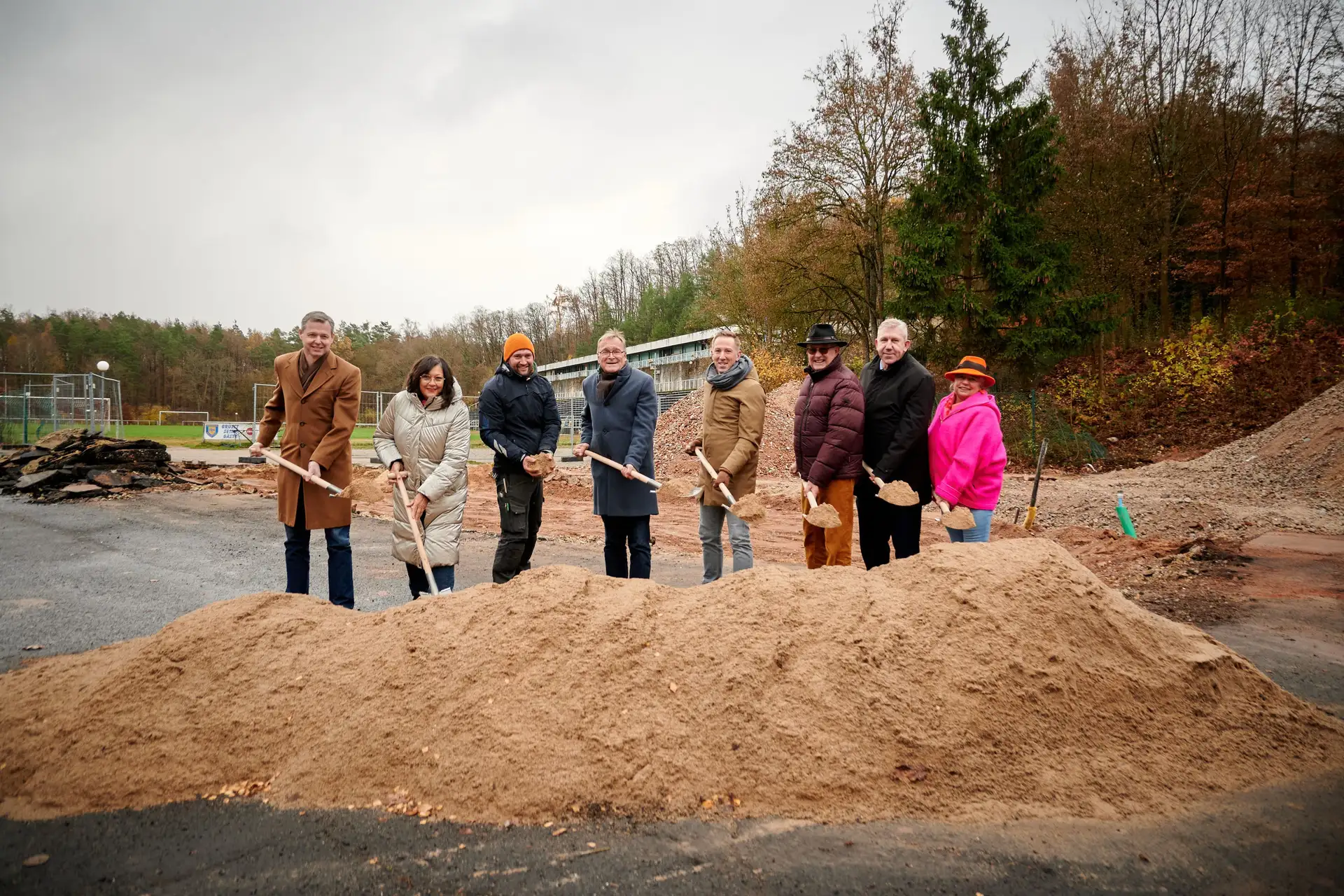 Sanierung des Sportparks Gaustadt gestartet