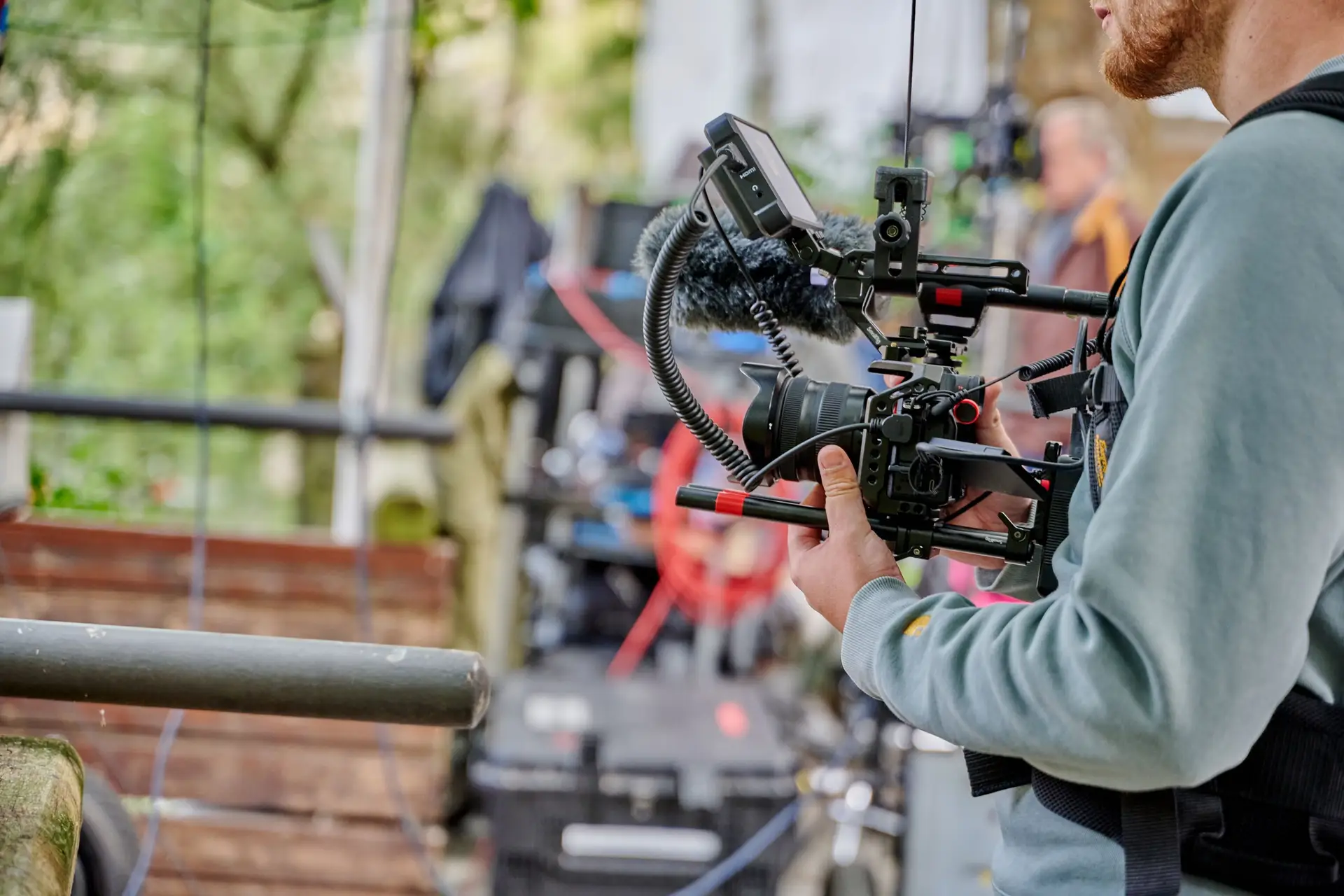 Bambergs Altstadt verwandelt sich in ein filmsattes Set